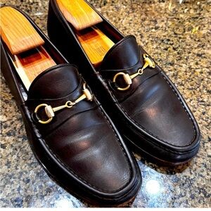 Gucci- Horsebit, 1953 Loafers ; size 43D ( US-9.5D)